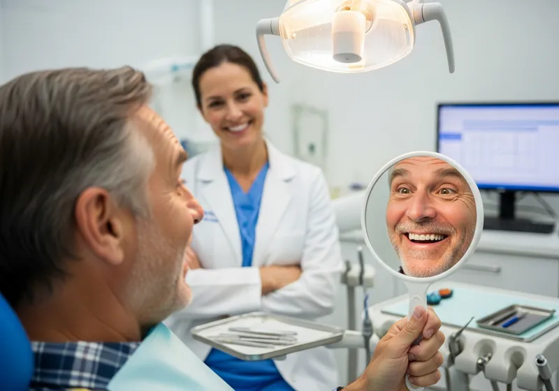 Dental team reviewing pre-intake summary before patient arrival