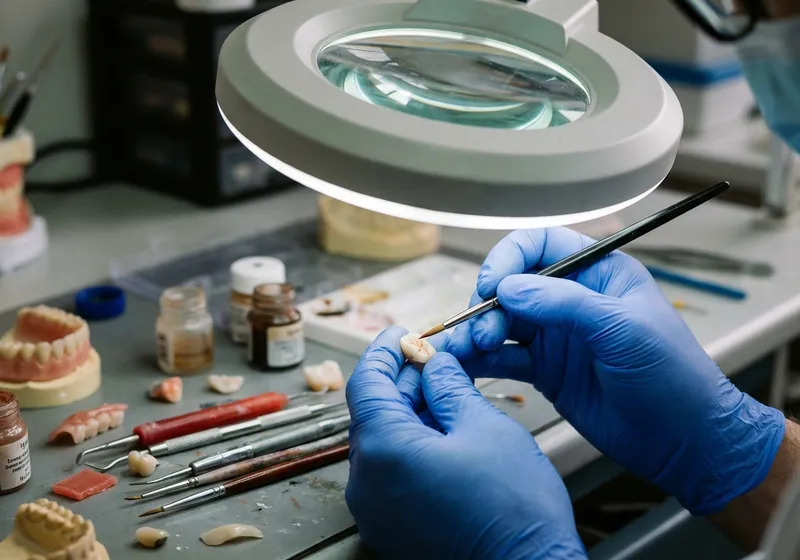 Denturist and implant surgeon partnership marketing ecosystem